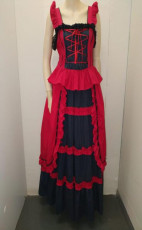 Red Victorian Dress